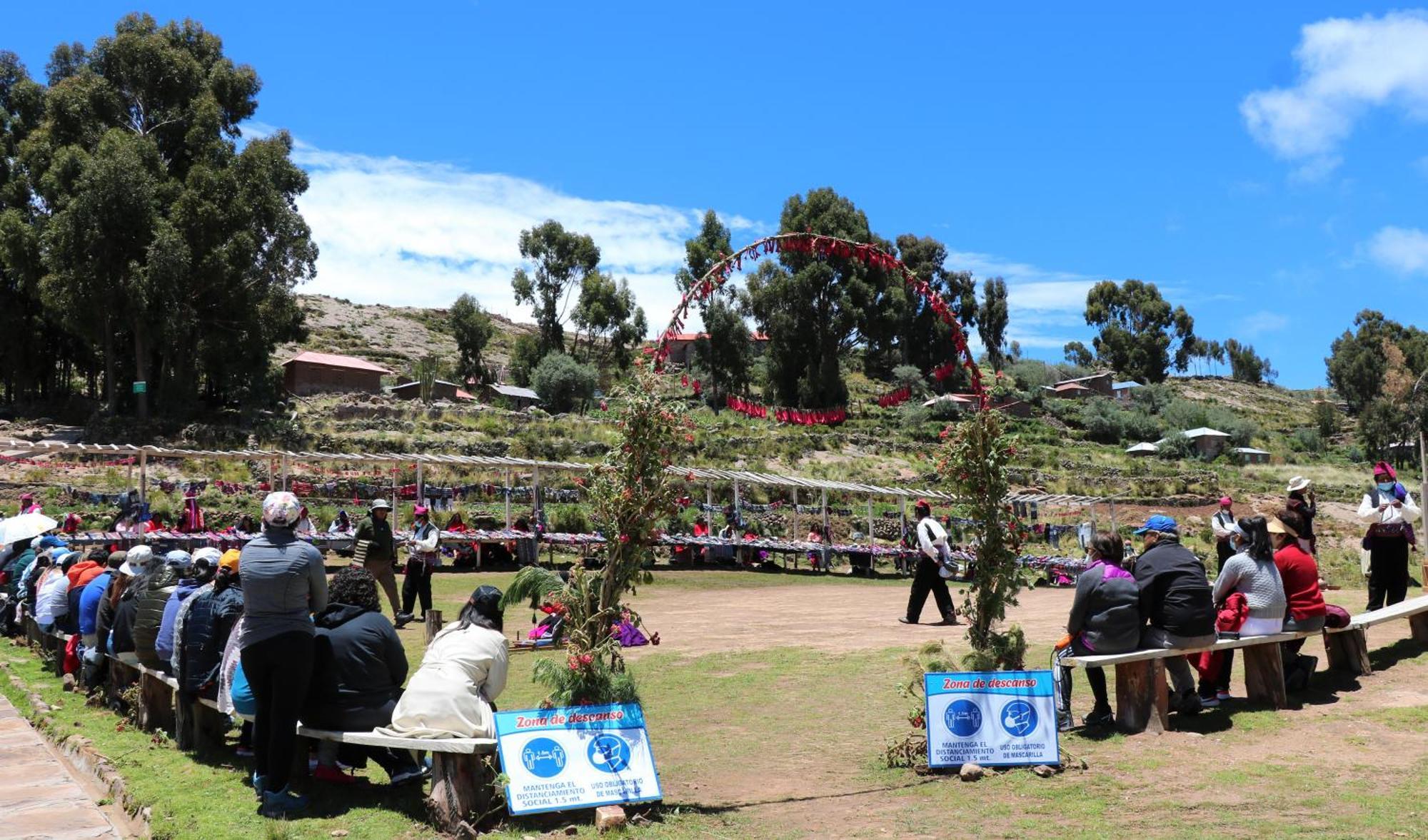 Inka Lake Taquile Lodge Huillanopampa 外观 照片